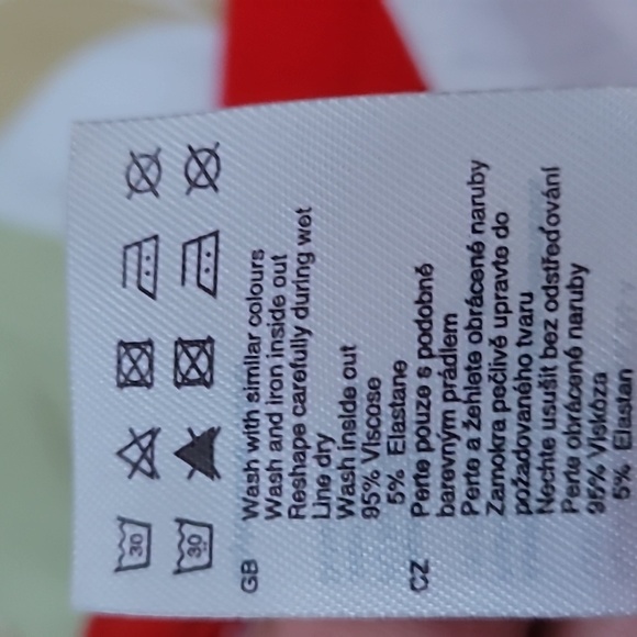 Rituals wide leg sleep pajama pant Sz M Trauser  Asian Leaves NWT - Picture 8 of 8